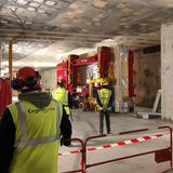 In der Anlage muss nicht nur das Plasma gebändigt werden, auch die enorme Hitze muss beherrscht werden.