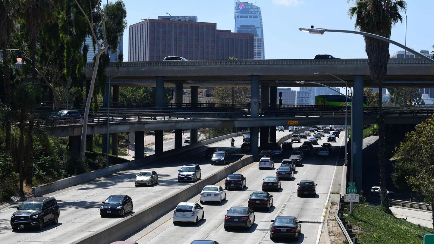 Autoverkehr in Los Angeles