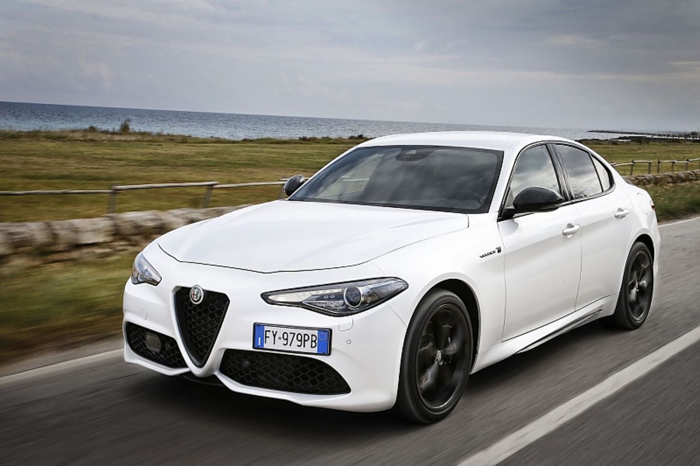 Das Fahrwerk der Alfa Romeo Giulia straff abgestimmt