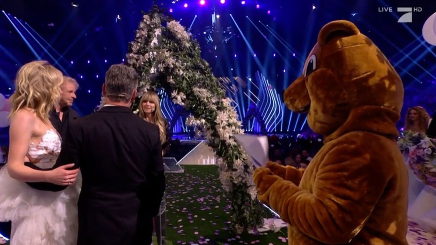Hochzeit im GNTM-Finale