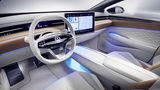 Tesla? Das Cockpit ist extrem reduziert