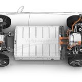 In einer halben Stunde sind die Akkus bei einer Ladeleistung von 150 Kilowatt Gleichstrom zu 80 Prozent gefühlt