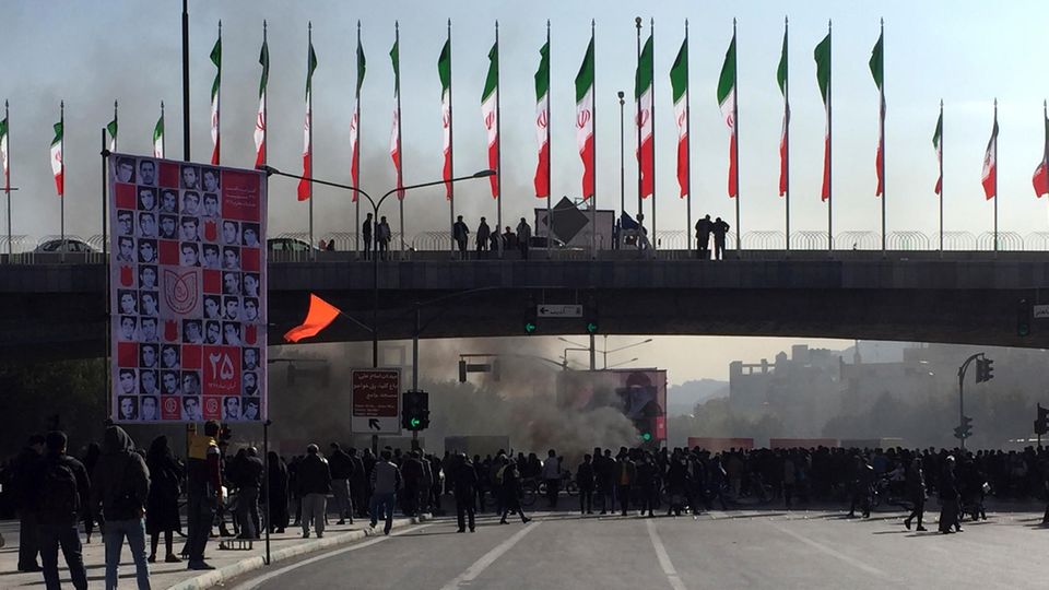 Proteste in der iranischen Stadt Isfahan