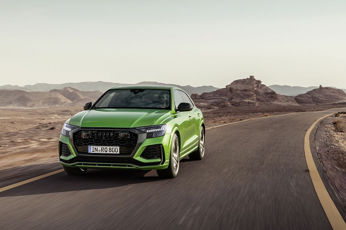 Mit der Freischaltung ist der Audi RS Q8 bis zu 395 km/h schnell