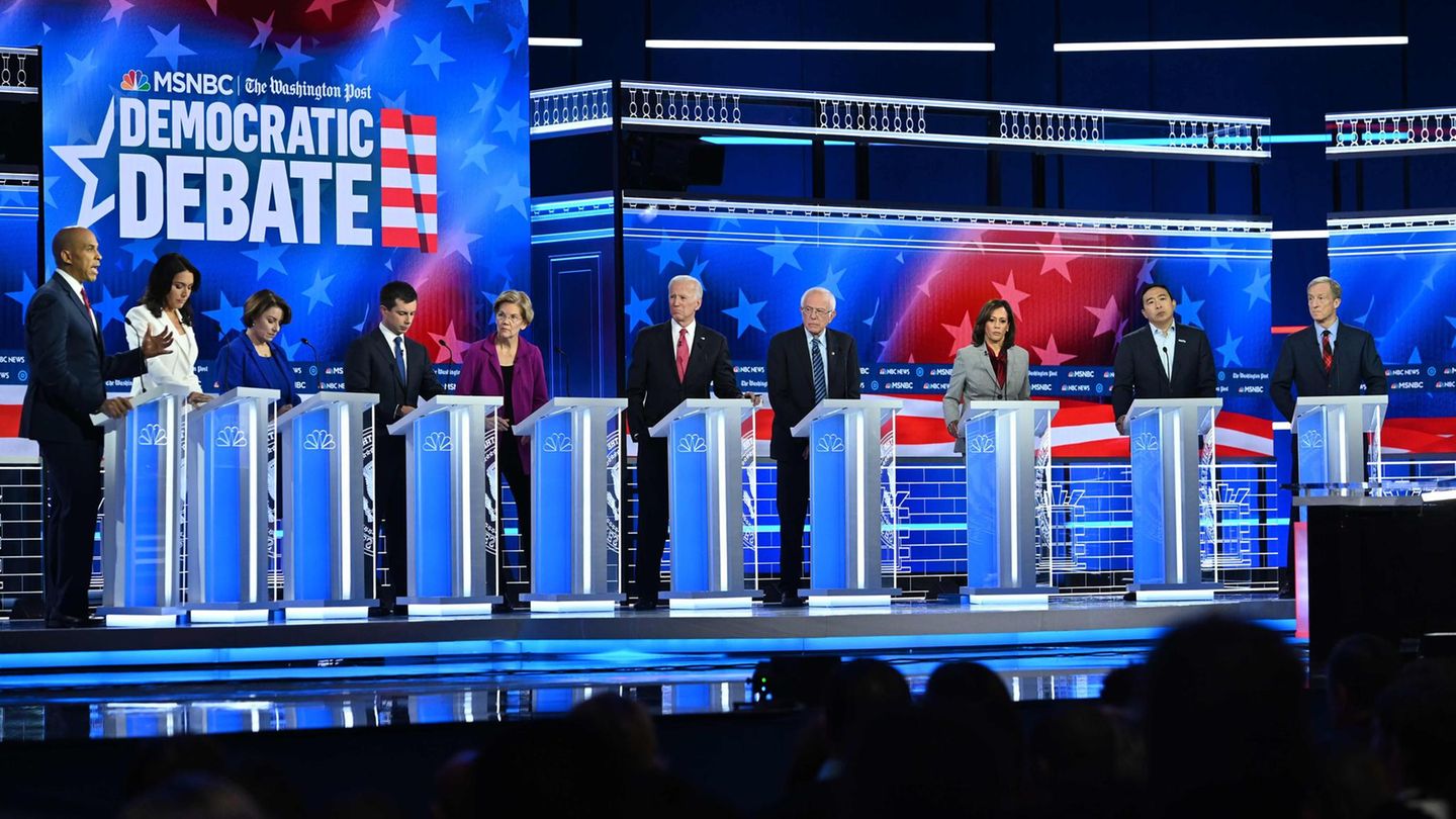 TV-Debatte der Demokraten