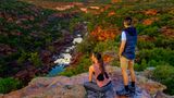 Blick auf eine Schlucht im Kalbarri National Park