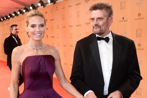 Heidi Klum und Günther Klum