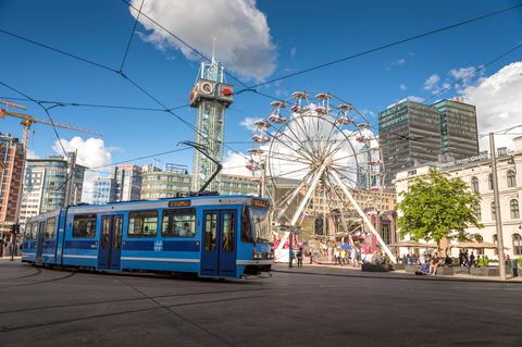Autofreie Innenstadt in Oslo