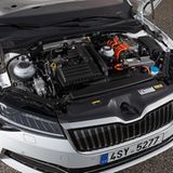 Der Hybridmotor des Skoda Superb iV 2019