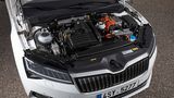 Der Hybridmotor des Skoda Superb iV 2019
