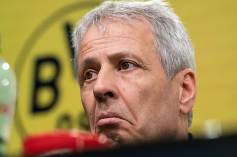 Steht beim BVB wohl vor dem Aus, wenn sich am Auftreten der Mannschaft nicht sofort etwas ändert: Coach Lucien Favre