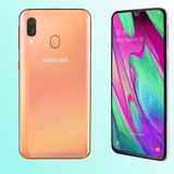 Samsung Galaxy A40  Bei Android ist die Auswahl ungleich größer. Samsung schickt etwa sein Galaxy A40 ins Rennen. Trotz des Preises von gut 180 Euro bringt es sogar einen recht hoch aufgelösten OLED-Bildschirm mit. Im Vergleich zu den teuren Samsung-Modellen muss man vor allem bei der Kamera Abstriche machen. Zudem ist es nicht wasserdicht.