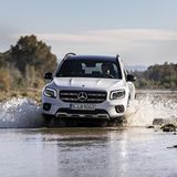 Kleinere Wasserdurchfahrten sind für den Mercedes-Benz GLB kein Problem