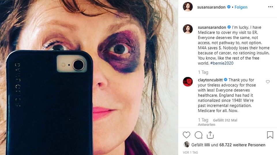 Susan Sarandon auf Instagram