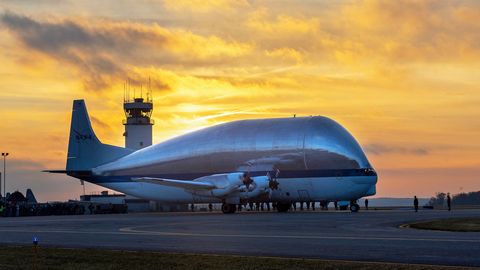 Die Super Guppy der Nasa