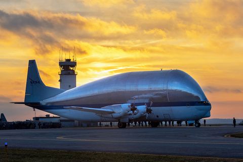 Die Super Guppy der Nasa