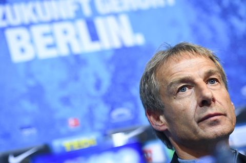 Ex-Nationaltrainer Jürgen Klinsmann trainiert bis Saisonende Hertha BSC