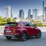 Der Kia Sportage 1.6 CRDi EcoDynamics+ ist fast 1,7 Tonnen schwer