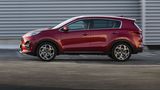 Auch die Mildhybridversion des Kia Sportage ist 4,49 Meter lang