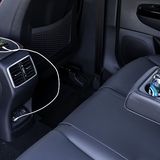 Im Fond kann man es sich bequem machen