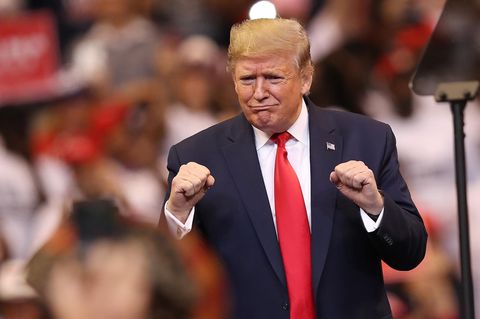 US-Präsident Donald Trump bei einer Wahlkampfveranstaltung