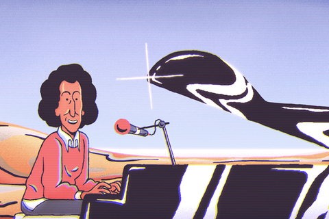 Michel Berger im animierten Google Doodle