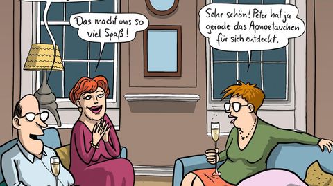 Cartoons von Dorthe Landschulz: Das ist der beste Job