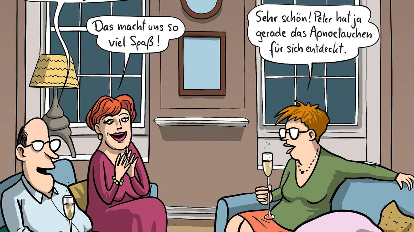 Cartoons von Dorthe Landschulz: Das ist der beste Job