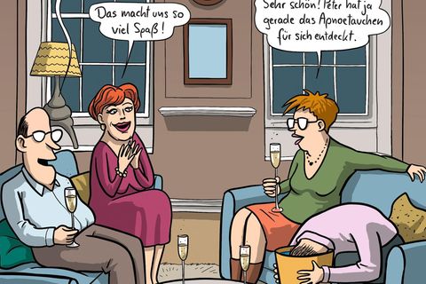 Cartoons von Dorthe Landschulz: Das ist der beste Job