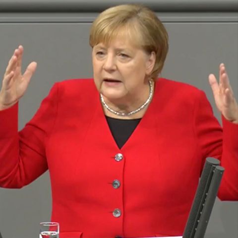 Gauland und Merkel: Sie haben unterschiedliche Auffassungen von der Meinungsfreiheit in Deutschland