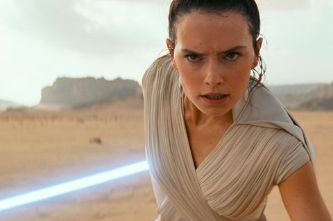 Ein Pressefoto aus dem Film "Der Aufstieg Skywalkers"