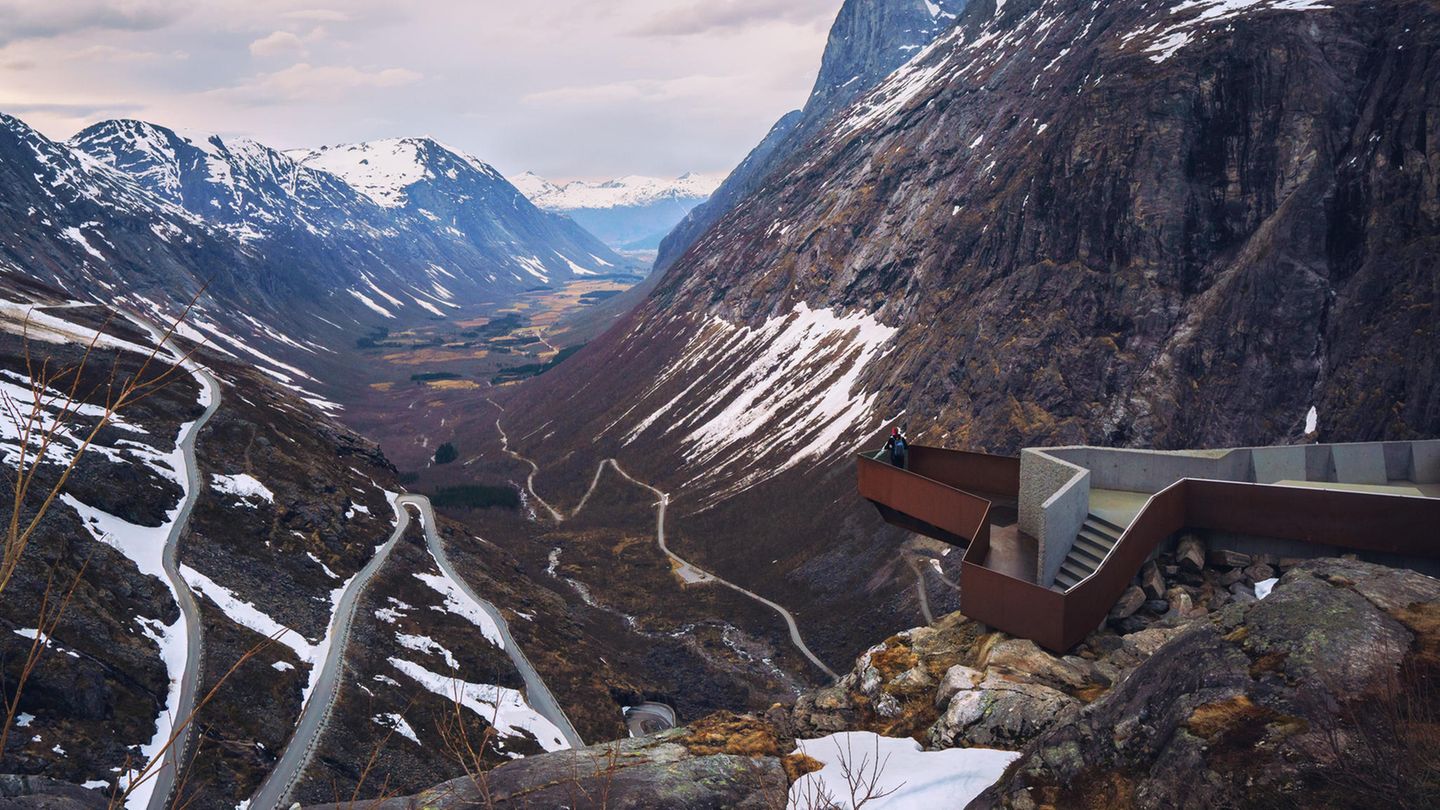 Trollstigen in Norwegen