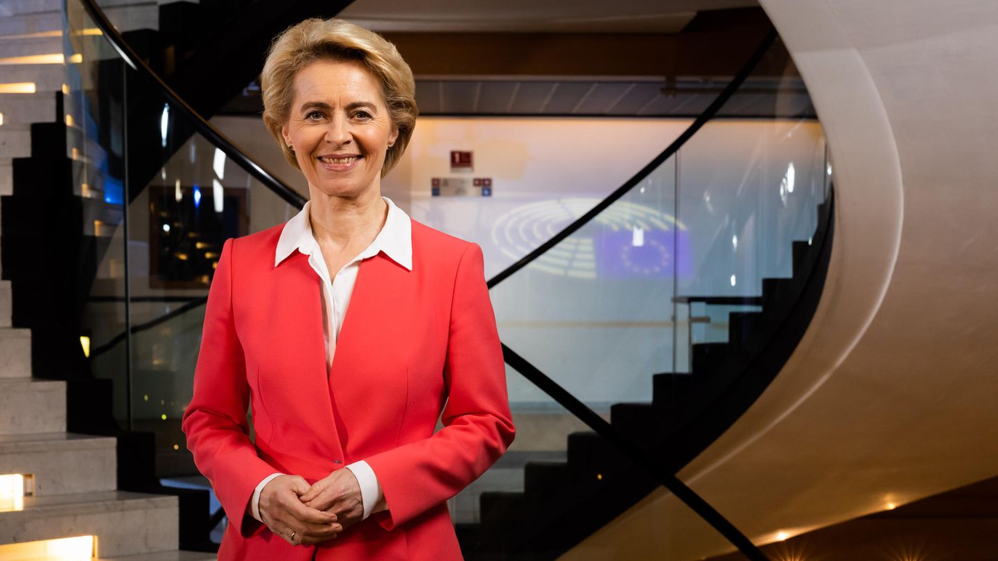 Die neue Präsidentin der Europäischen Kommission Ursula von der Leyen