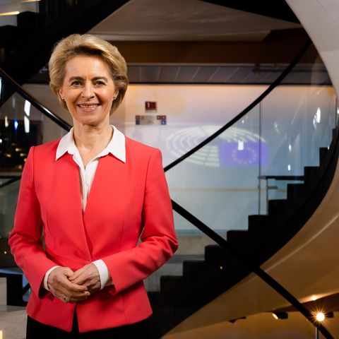 Die neue Präsidentin der Europäischen Kommission Ursula von der Leyen