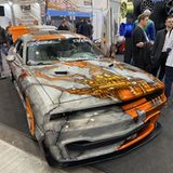 Wem\'s gefällt: Ein umlackierter Dodge