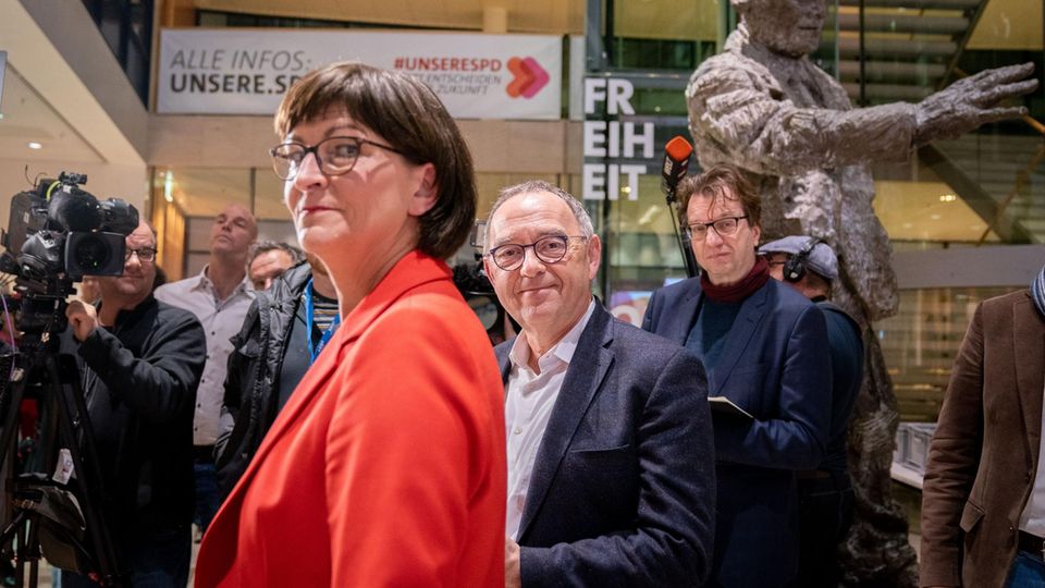 SPD Saskia Esken und Norbert Walter-Borjans SPD Saskia Esken und Norbert Walter-Borjans
