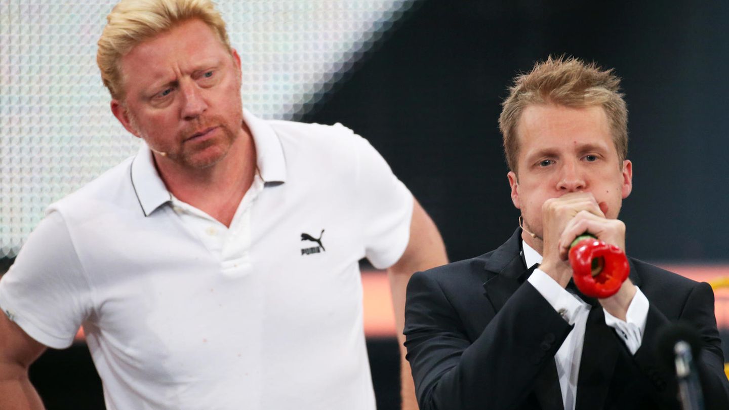 Boris Becker und Oliver Pocher