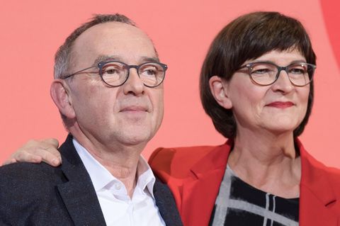 Norbert Walter-Borjans und Saskia Esken