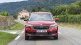 Mit dem Siebengang-Doppelkupplungsgetriebe ist der Skoda Kamiq 1.5 TSI bis zu 212 km/h schnell