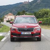 Mit dem Siebengang-Doppelkupplungsgetriebe ist der Skoda Kamiq 1.5 TSI bis zu 212 km/h schnell