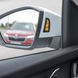 Der VW-Konzerntechnik sei Dank: Beim Kamiq gibt es auch einen Toter-Winkel-Assistenten