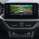 Beim Skoda Kamiq 1.5 TSI unterstützen einige Assistenten den Fahrer
