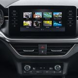 Die Bedienung des 10,2 Zoll Touchscreens ist eingängig