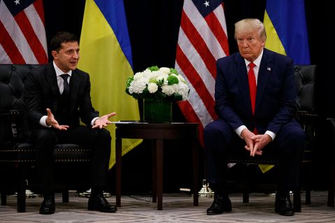 Donald Trump trifft Wolodymyr Selenskyj in New York