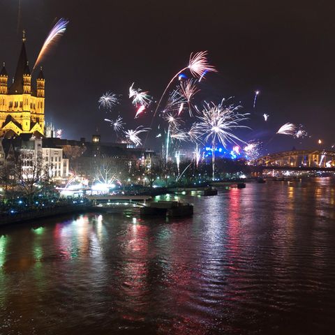 Feuerwerk in Köln
