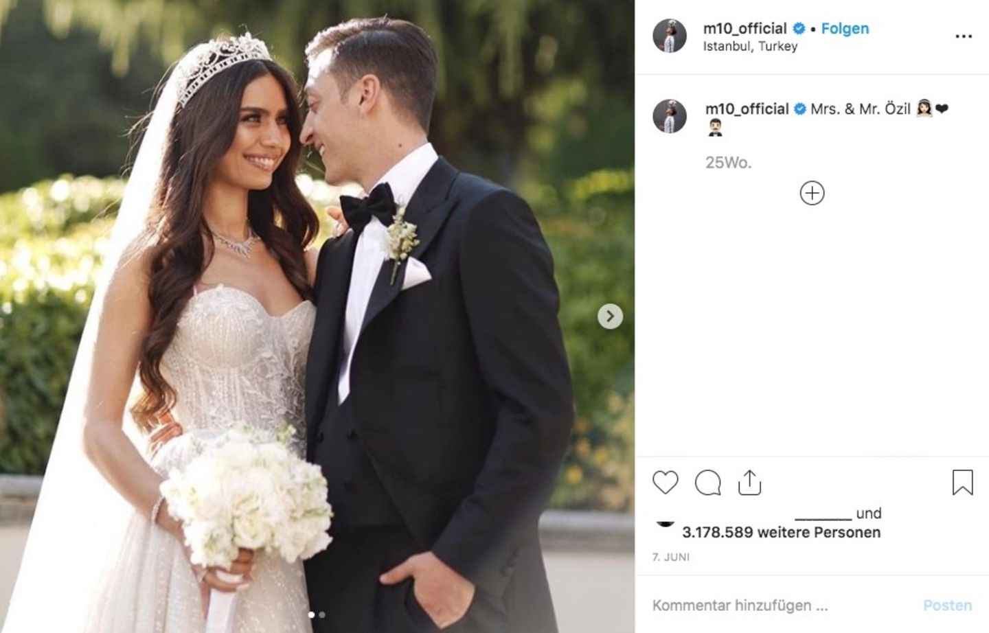 Mesut Özil und Amine Gülse Mesut Özil und Amine Gülse im Jahresrückblick 2019