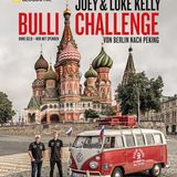 Joey und Luke Kelly: "Bulli-Challenge – Von Berlin nach Peking. Ohne Geld – nur mit Spenden." Erschienen bei National Geographic Verlag, 240 Seiten mit 200 Abbildungen, Preis: 29,99 Euro.