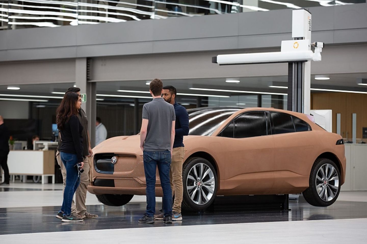 Im neuen Designzentrum in Gaydon wird an der nächsten Generation der Jaguar-Modelle