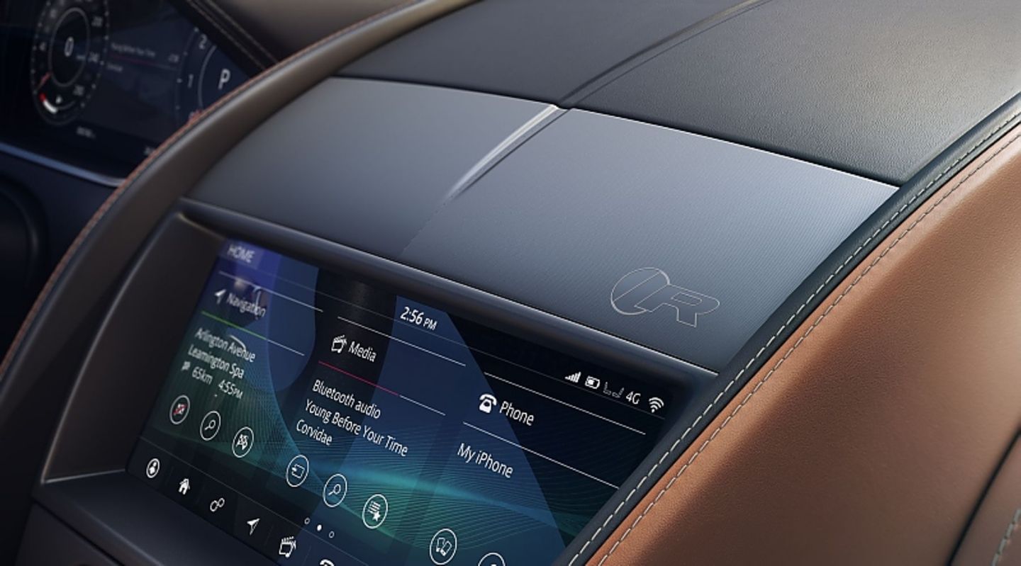 Die Infotainment-Kommandozentrale ist ein 12,3 Zoll Touchdisplay