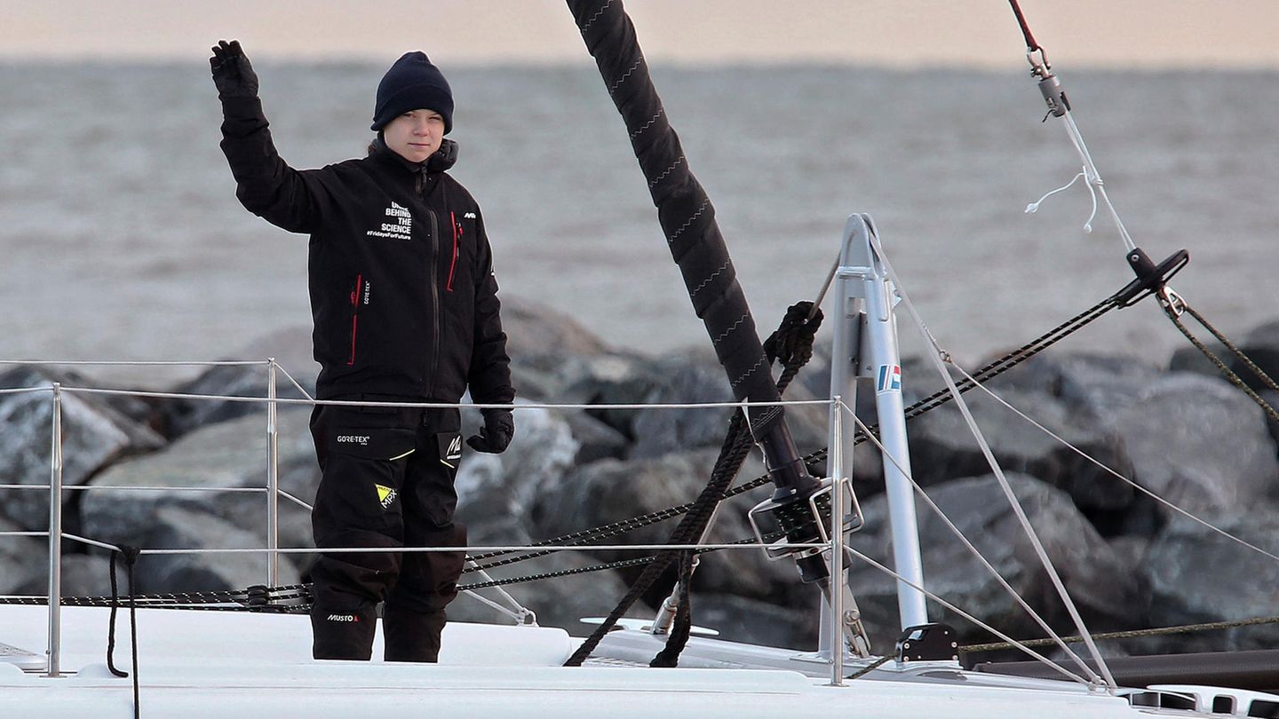 Klimaaktivistin Greta Thunberg
